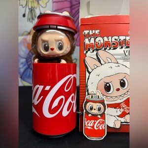 Secret Coca Cola Monster Doll in Red Can